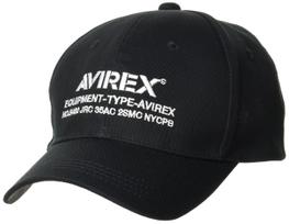 NUMBERING Full Cap Hat for Men [Avirex] juoda