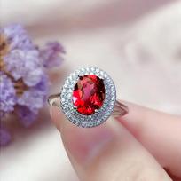 Silve Gorgeous Shiny Green Zircon Stone Ring For Women Engagement Wedding Luxury High Quality Fine Jewelry resizable gray