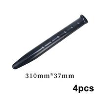4Pcs U-Shaped Sand Tent Peg Snow Tent Stakes Pins Nail 6 Holes For Adjustment Aluminum Alloy Sand Nail For Beach Outdoor Camping