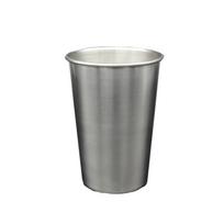 Beer Glass 500ml/600ml/700ml Metal Stainless Steel Wine Spirits Cup Creative Simple Verre Biere Rinser Mug Tiki Glasses (silver,500ml) sidabras