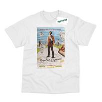 Retro Movie Poster Inspired by Napoleon Dynamite DTG Printed TShirt Unisex T-Shirt M white
