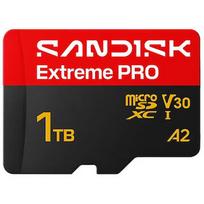 SanDisk EXTREME PRO MICROSD UHS-I 1TB MICROSD 250MB/S(R) / 170MB/S(W) SDSQXCJ-1T00-GS6MA