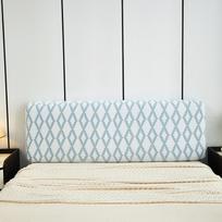 1 Pc Headboard Cover Elastic Jacquard Bedside Cover For Bed In Bedroom Easy To Clean Headboard Cover Shows Elegant And Graceful 120cm gray