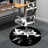 1PC The Witcher Office Round Area Rug, Indoor Mat Suitable For Office, Under Office Chairs Bedroom Living Room Home Decor, Room Deco1101 80cm by 80cm