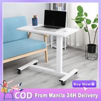 Adjustable Bedside Laptop Table With Wheels Foldable Mobile Computer Desk Small Table Study Desk Simple Lazy Wood Bed Side Table Sofa Side Table balta