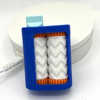3D Printing Business Card Embosser Plastic Material Embossing Design Wood Embossing Machine Mini Size Adjustable Pressure blue