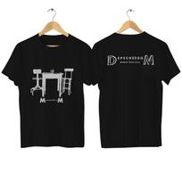 Men's Casual T-Shirt Depeche Memento Mori Mode Printed Shirt Oversized Sports Top Comfortable and Breathable Streetwear 72419 S