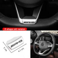 Automobilio vairo lipdukas ženklelis Interjero apdaila Mercedes Benz AMG GLC GLA GLB GLE GLS CLA W204 W205 W203 W169 W211 W212 YX4