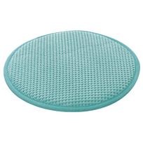 Round Seat Pad Easy to Clean Design Slip Resistant Cushions For Garden Balcony Vehicle 30CM šviesiai mėlyna spalva