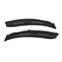 Priekinio stiklo valytuvų gaubto tinklelio dangtelio rinkinio pakeitimas Mercedes-Benz W210 E-Class 1996-2003, 2108310958, 2108311058 black