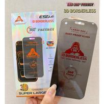 Gorilla Privacy Tempered Glass For iPhone 17 Pro Max Anti-spy Screen Protector for iPhone 11 12 13 14 15 16 PRO MAX X XR XS ForiPhone15Pro&1PC