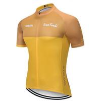 Men Women Cycling Jersey Set With Bib Shorts Team Style Breathable Performance Riding Apparel XS brown