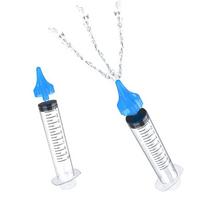 1 vnt. 10 ml kūdikių ausų vaško pašalinimo švirkštas ausų vaško valiklis, skalavimo įrankis onesize blue