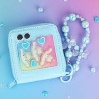 [Sanrio] Cinnamoroll Atlenkiamas telefono dirželis-piniginė Single product blue
