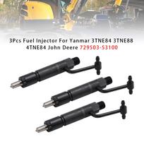 3 vnt. kuro purkštukas Yanmar 3TNE84 3TNE88 4TNE84 John Deere 729503-53100