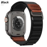 Alpine Loop Leather For Apple Watch Ultra 49mm Band Nylon Sport Band Compatible with for iWatch Series11 10 9 8 7 SE 45mm 44mm 42mm 46mm 41mm Bracelet 38mm 40mm 41mm juoda