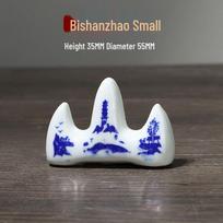 Antique Ceramic Calligraphy Brush Holder - Five Finger Peak Design