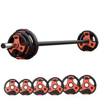 20kg Adjustable Barbell Weights Set for Home Gym, Strength Training 140 x 27 x 27 cm