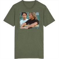 Point Break Swayze Reeves T Shirt L gray