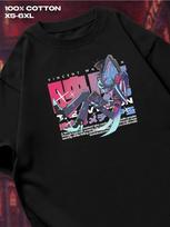 Hazbin Hotel Vox Print T-shirt XXXL gray