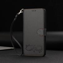 Leather Wallet Flip Case For TCL Nxtpaper 70 Pro  K70 Power SE K32 K33 PU with 9 Card Slots Cash Slot and Wrist Strap TCL K32/K33 gray