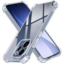 TPU Transparent Case for OPPO Reno 16 Pro 16F 16FS Reno16 F FS 5G Protective Cover Four Corners Shockproof Bumper Coque Fundas OPPO Reno16 Pro 5G gray
