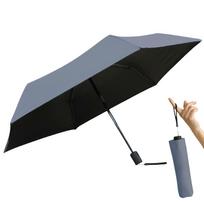 Lengvas skėtis nuo saulės kaip šaunus skėtis nuo UV, pilnai automatinis, tinkamas tiek saulėtai dienai, tiek ir BOOMIE MyBrella [Jausmas -30°C vyrams] 100% gray