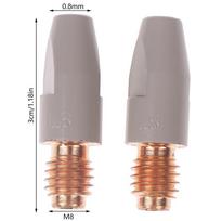 Mig 36Kd Suvirinimo Kontaktiniai Antgaliai Danga Apsaugo 30Mm M8 Dujų Antgalio Antgalis 0.8/1.0/1.2Mm Mig Suvirinimo Degiklis Suvirinimo Įrankio Dalys