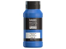 Liquitex Basics Fluid akriliniai dažai - Fluorescenciniai mėlyni 118ml