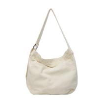 Japanese Style Women's Pure Cotton Canvas Crossbody Bag - Large Capacity for School, Travel & Commuting ruda