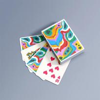 Classic Poker Card Games Durable Portable Playing Cards for Tabletop Games Family Gatherings Perfect for Fun and Travel white
