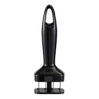 Stainless Steel Meat Tenderizer with Spring-Loaded Needles Automatic Rebound Tool for Steak Chicken Fast Marinating Tenderizing Essential Kitchen