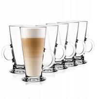Tadar Caffe Latte stiklinių rinkinys kavai ir arbatai, 6 vnt., 250 ml