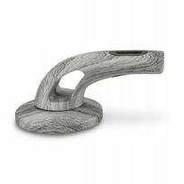 Puodo dangčio rankenėlė Tadar Soft Touch, pilka, 11 × 6,5 × 5 cm