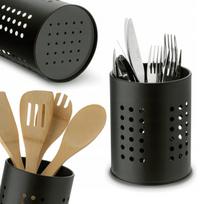 Apvalus metalinis stalo įrankių džiovinimo indas Tadar Dot, 11,5 × 15 cm