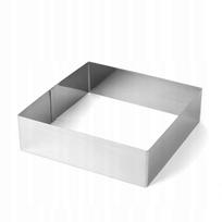 Kvadratinė kepimo forma ir tešlos pjaustyklė Tadar, 14 × 14 × 4 cm