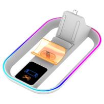 PS5 Portal Charging Station for Playstation Portal Remote Player and PS5 Controller with Charging Cable and RGB Light balta