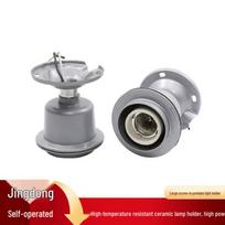 Nashida High-Temperature Ceramic E27 Lamp Holder with Base (10-Pack)