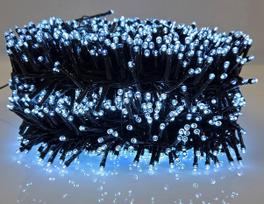 StarryLights 2000 LED Kalėdinės Eglutės Lemputės - Šaltai Balta