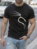 Kali Linux Graphic Tshirt Graphic Tshirt S įvairiaspalvis