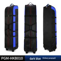 PGM Foldable Golf Travel Bag with Wheels for Men and Women - Airplane Checked Club Carrier Set