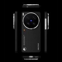 NEXTAIR Anglies Pluošto Dėklas Vivo X300 Ultra Kevlaro Belaidžio Įkrovimo Galinio Dangtelio Dėklas VIVO X300 ULTRA 1PC&ForVIVOX300Ultra juoda