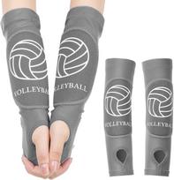 2 Pcs Volleyball Arm Sleeves Forearm Sleeves Volleyball Arm Pads for Boys Girls Teen Youth Wrist Guard S
