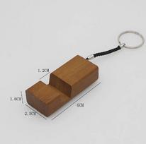 Bamboo Desktop Phone Stand: Universal Charging Holder & Accessory