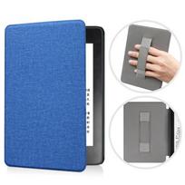 For Kindle Paperwhite 7th 6th 5th Generation Case 6 Inch PU Leather Case with Hand Strap DP75SDI EY21 Paperwhite 3 2 1 Cover DP75SDI gray