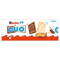 Kinder Duo Sausainiai su pieno ir baltojo šokolado sluoksniu 150 g (12 vnt.)