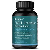 Bcuelov GLP-1 Aktyvatorius Probiotikai Polifenolis Aktyvuotas Maisto Papildas, 120 Kapsulių 120 Capsules