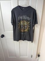 1990-ųjų Vintažiniai Sublime Grupės Marškinėliai Roko Ska Muzika Dydis L XL gray
