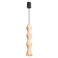 Sollux Lighting pakabinamas šviestuvas Kubbe R, rudas/juodas