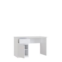 Rašomasis stalas Lisson, 120x60x75,3 cm, baltas